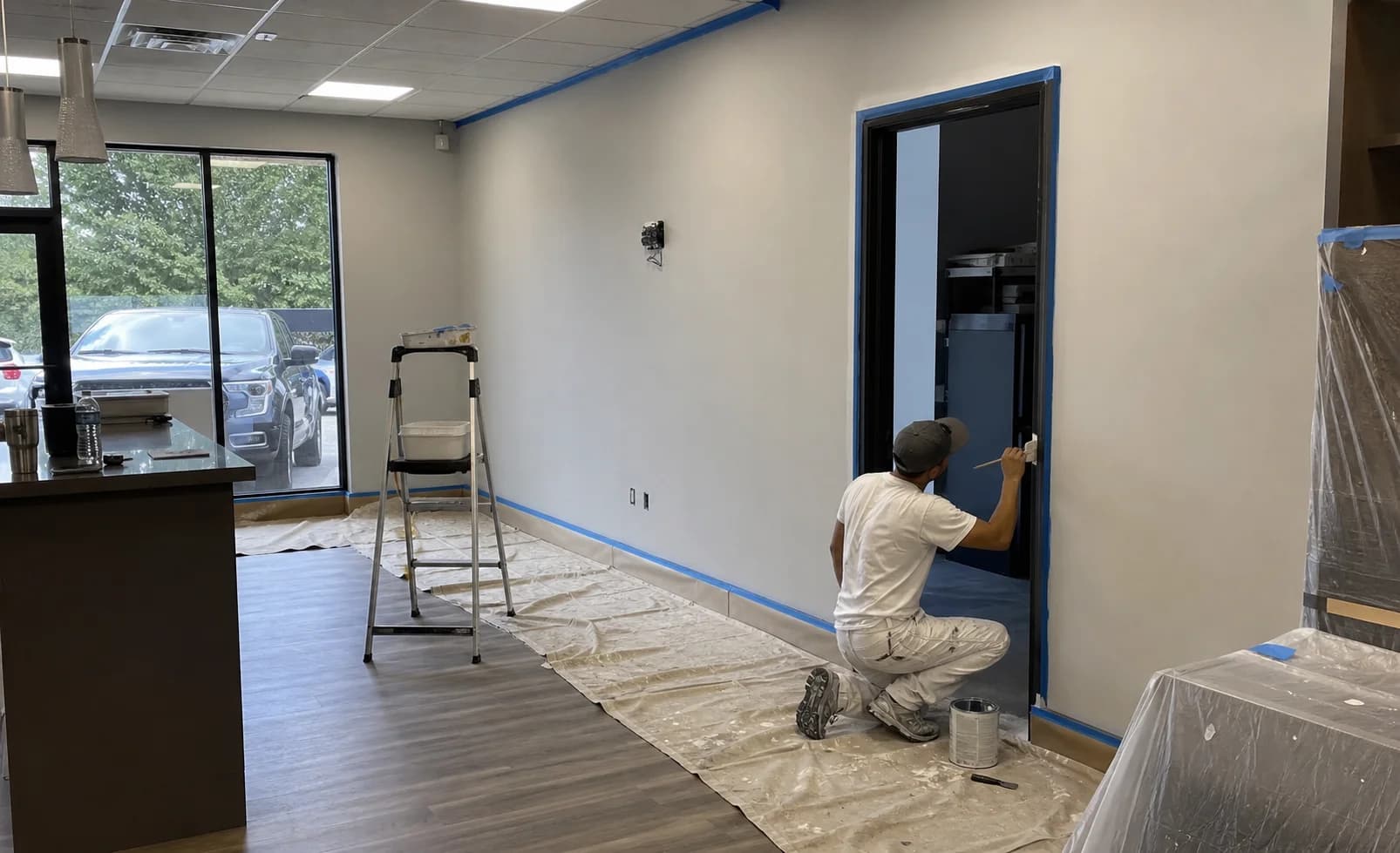 Real commercial work project photo